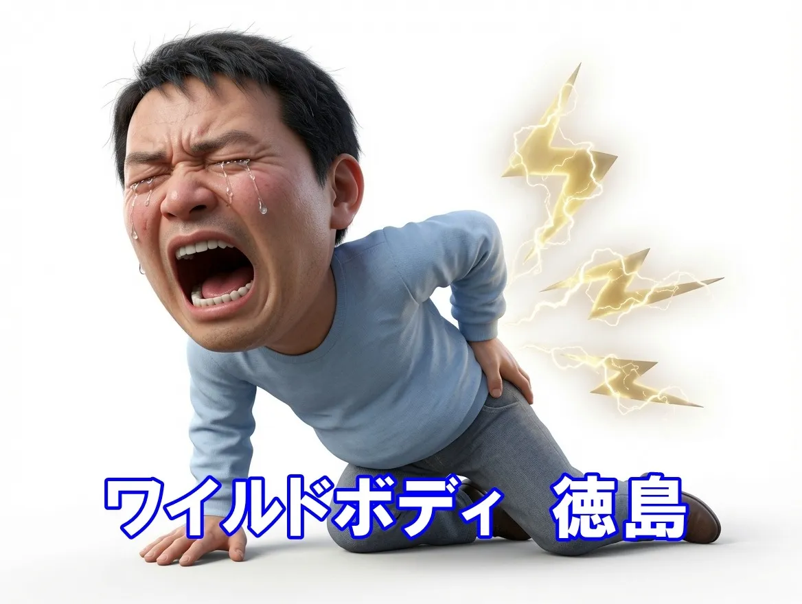徳島県板野郡藍住町でヘルニアの腰痛が一回で消滅し腰の曲げ伸ばしも可能になる整体院ワイルドボディ