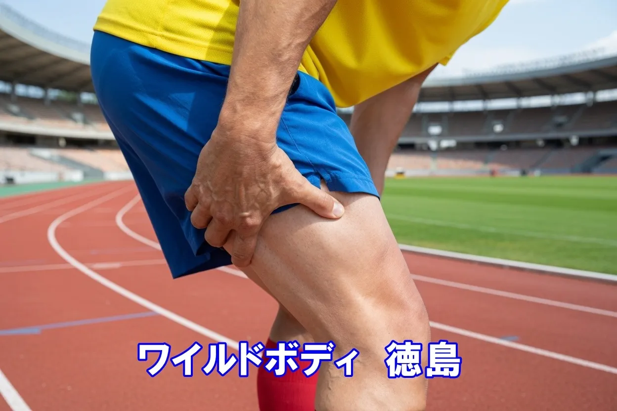 【香川・高松からも来院】肉離れを一回で修復する新常識！その場で走れてジャンプも出来る徳島県板野郡藍住町の整体