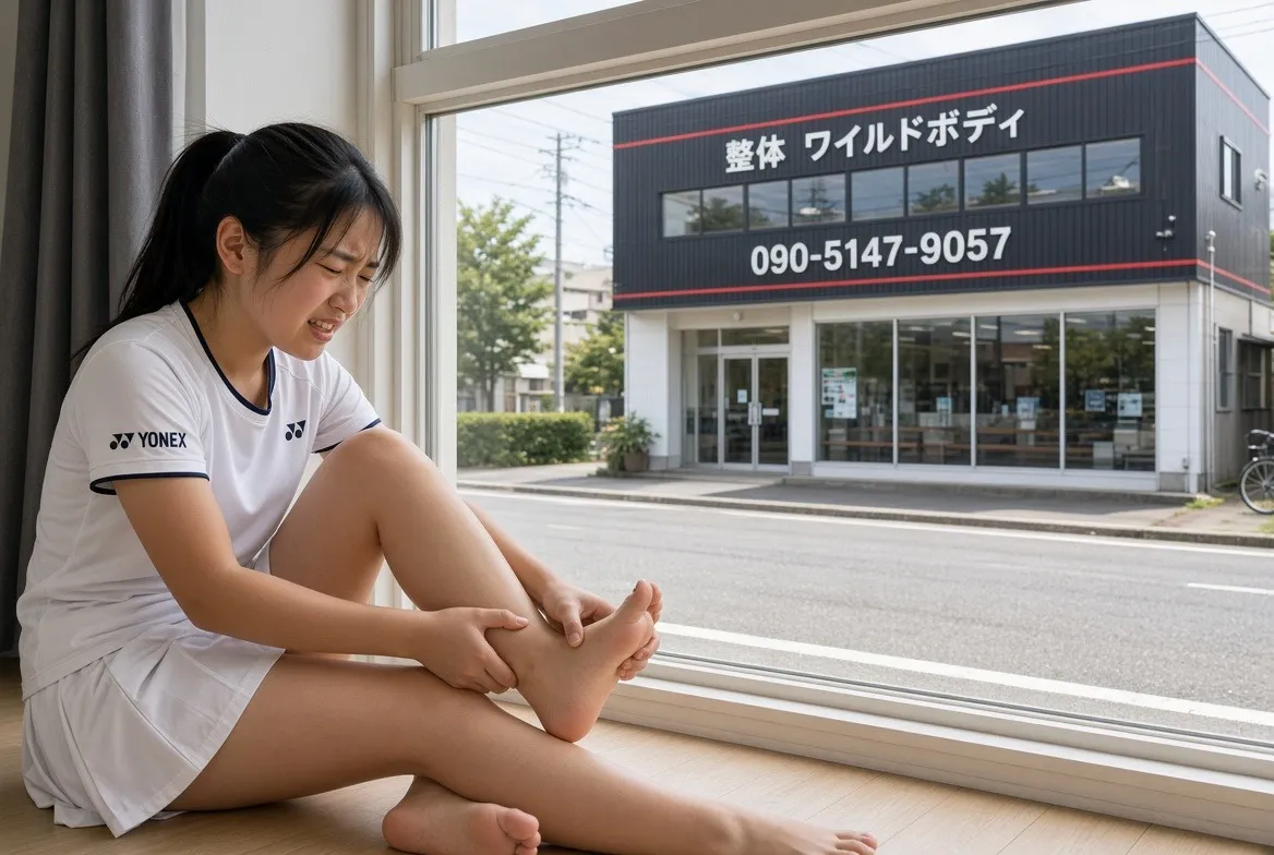 【香川・高松からも来院】2026年最先端施術は有痛性外脛骨が通院一回で回復し再発し難くなる